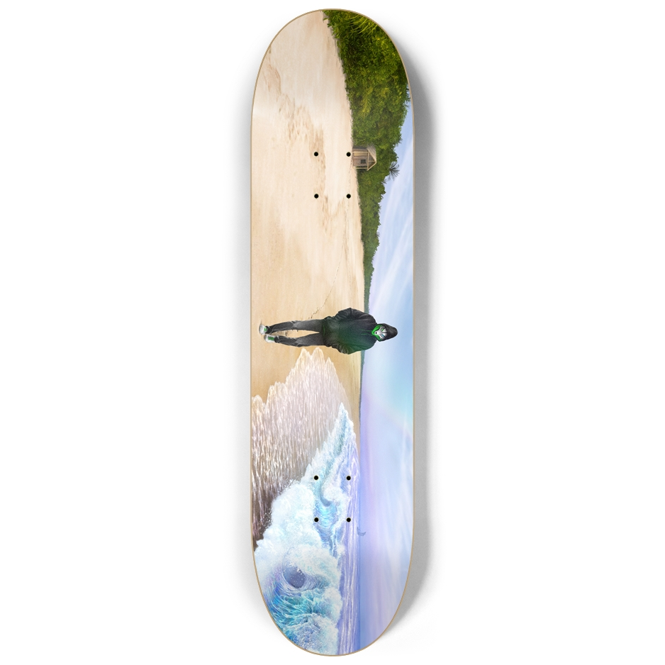 Rainbow Beach - Skateboard Deck